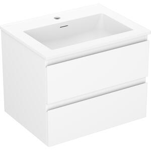Mexen Orio, mobilier de baie 60 cm cu lavoar Otis, 2 sertare, alb mat, 91A10-06047-2-BFF01-W18M01