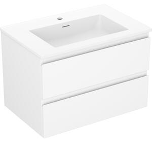 Mexen Orio, mobilier de baie 70 cm cu lavoar Otis, 2 sertare, alb mat, 91A10-07047-2-BFF01-W18M01
