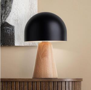 Lampă de masă Brilliant NALAM 1xE14/40W/230V negru/ash