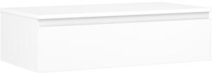 Mexen Orio, mobilier de baie 90 cm cu blat, 1 sertar, alb mat, 91A10-09023-1-BFC01