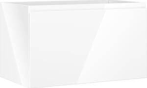 Mexen Orio, mobilier baie 80 cm, 1 sertar, alb lucios, 91A10-08047-1-BF00