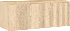 Mexen Rivel, mobilier baie 120 cm, 1 sertar, canelat, stejar, 91A20-12047-1-BF81