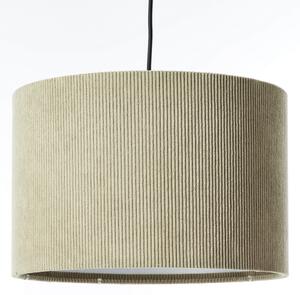 Lustră pe cablu Brilliant TONY 1xE27/20W/230V d. 35 cm bej
