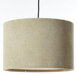Lustră pe cablu Brilliant TONY 1xE27/20W/230V d. 35 cm bej