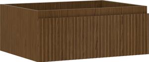 Mexen Rivel, mobilier baie 60 cm, 1 sertar, canelat, nuc, 91A20-06023-1-BF86