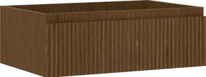 Mexen Rivel, mobilier baie 70 cm, 1 sertar, canelat, nuc, 91A20-07023-1-BF86