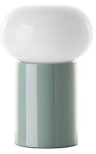 Lampă de masă Brilliant KNUT 1xE27/25W/230V verde/alb