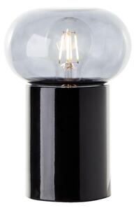 Lampă de masă Brilliant KNUT 1xE27/25W/230V negru/transparent
