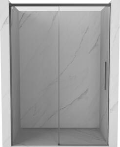 Mexen Rox, ușă glisantă de duș 140 ​​cm, sticlă transparentă de 8 mm, profil grafit, 8C2-140-000-95-00