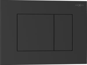 Mexen Tex 02, buton încastrat, negru mat, 6102-02