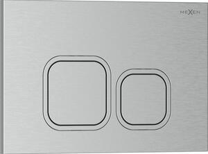 Mexen Tex 03, buton încastrat, nichel periat, 6103-10