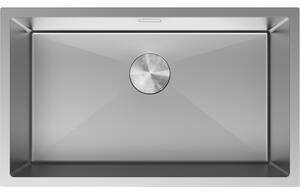 Chiuvetă Mexen Trixo din oțel inoxidabil cu 1 compartiment, 750 x 440 mm, oțel periat, 6415751000-01
