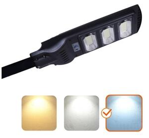 Lampă LED stradală solară cu senzor URBI LED/8W/3,2V 6500K IP54 + telecomandă