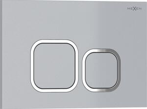 Mexen Tex 03, buton încastrat, crom mat, 6103-04