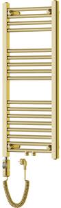 Încălzitor electric Mexen Mars 900 x 400 mm 300 W auriu lucios W110-0900-400-2300-50