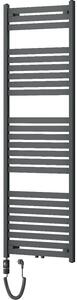 Mexen Uran, element electric de încălzire 1800x600 mm + tijă de încălzire 900 W, antracit, W105-1800-600-2900-66