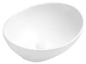 Mexen Elza, chiuveta blat 40 x 33 cm, alb mat, 21014001