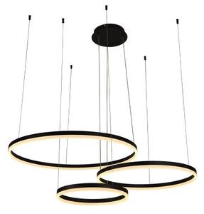 Lustră LED dimabilă pe cablu LED/125W/230V 3000-6500K + telecomandă