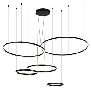 Lustră LED dimabilă pe cablu LED/220W/230V 3000-6500K + telecomandă