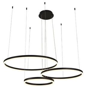 Lustră LED dimabilă pe cablu LED/125W/230V 3000-6500K + telecomandă