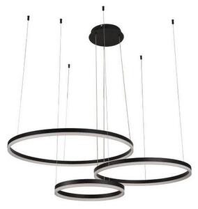 Lustră LED dimabilă pe cablu LED/125W/230V 3000-6500K + telecomandă