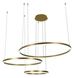Lustră LED dimabilă pe cablu LED/125W/230V 3000-6500K + telecomandă