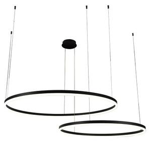 Lustră LED dimabilă pe cablu LED/100W/230V 3000-6500K + telecomandă