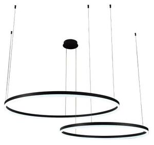 Lustră LED dimabilă pe cablu LED/100W/230V 3000-6500K + telecomandă
