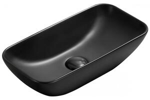 Mexen Klara, chiuveta blat 46x23 cm, negru mat, 21564685
