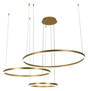 Lustră LED dimabilă pe cablu LED/125W/230V 3000-6500K + telecomandă