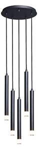 Lustră pe cablu Rabalux 72360 RAMIRA 5xG9/5W/230V negru