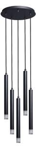 Lustră pe cablu Rabalux 72360 RAMIRA 5xG9/5W/230V negru
