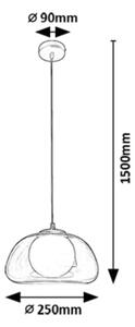 Lustră pe cablu Rabalux 72274 ELOWEN 1xG9/5W/230V transparent