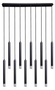Lustră pe cablu Rabalux 72364 RAMIRA 10xG9/5W/230V negru