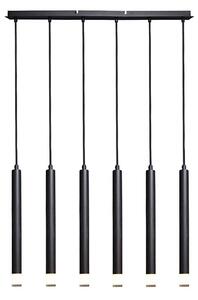 Lustră pe cablu Rabalux 72362 RAMIRA 6xG9/5W/230V negru