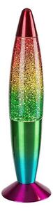 Lampă LED cu lavă Rabalux 76008 GLITTER RAINBOW 2 LED/25W/230V