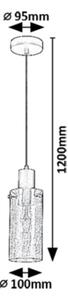 Lustră pe cablu Rabalux 72037 FUMEA 1xE27/60W/230V