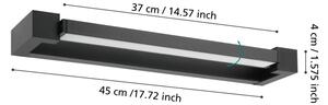 Aplică LED pentru oglindă de baie Eglo 56464 GEMILIANA LED/8,9W/230V 45 cm IP44