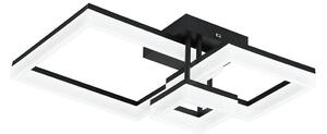 Plafonieră LED Rabalux 71386 AMILIA LED/22W/230V 3000/4000/6500K negru