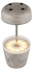 Globo 36638SA - Lampă solară LED 10xLED/0,06W/3V IP44 gri