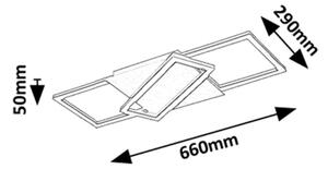 Rabalux 71391 - Plafonieră LED dimabilă KITLEE LED/40W/230V 3000-6500K + telecomandă