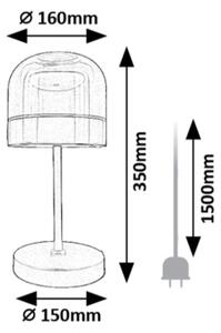 Lampă LED dimabilă de masă Rabalux 74037 XELIRA LED/13W/230V 3000/4000/6000K