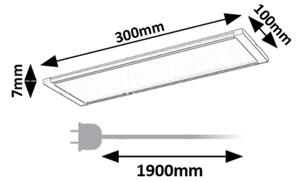 Corp de iluminat LED cu senzor pentru corpuri de bucătărie Rabalux 78021 TARELO LED/6W/230V