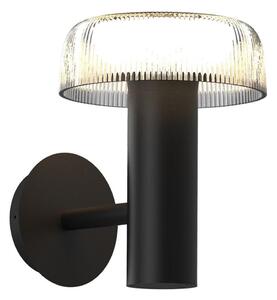 Lampă LED solară de perete Zuma Line WT33111 BLUET LED/2,5W/2000mAh IP44 negru