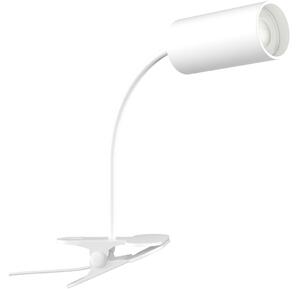 Immax NEO 08294L - Lampă flexibilă cu clemă PUNTO 1xGU10/9W/230V albă