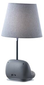 Immax NEO 09109L - Lampă de birou LED cu dimmer și încărcare wireless Qi SOFA LED/6W/230V gri