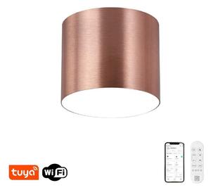 Immax NEO 07319L - Lampă LED dimabilă de tavan RONDATE 18W/230V 11,5 cm Wi-Fi Tuya roz