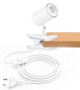 Immax NEO 08292L - Lampă cu clemă PUNTO 1xGU10/9W/230V albă