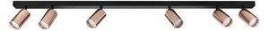 Immax NEO 08305L - Spot PUNTO 6xGU10/9W/230V aur roz