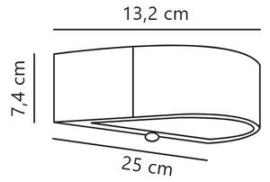 Nordlux - Lampă solară de perete LED MONAY cu senzor, 5W, 5V, IP44